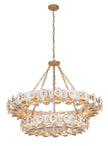 Metropolitan - N1868-760 - 22 Light Chandelier - Niu - Coconut Shell Gold / Coconut Shell White