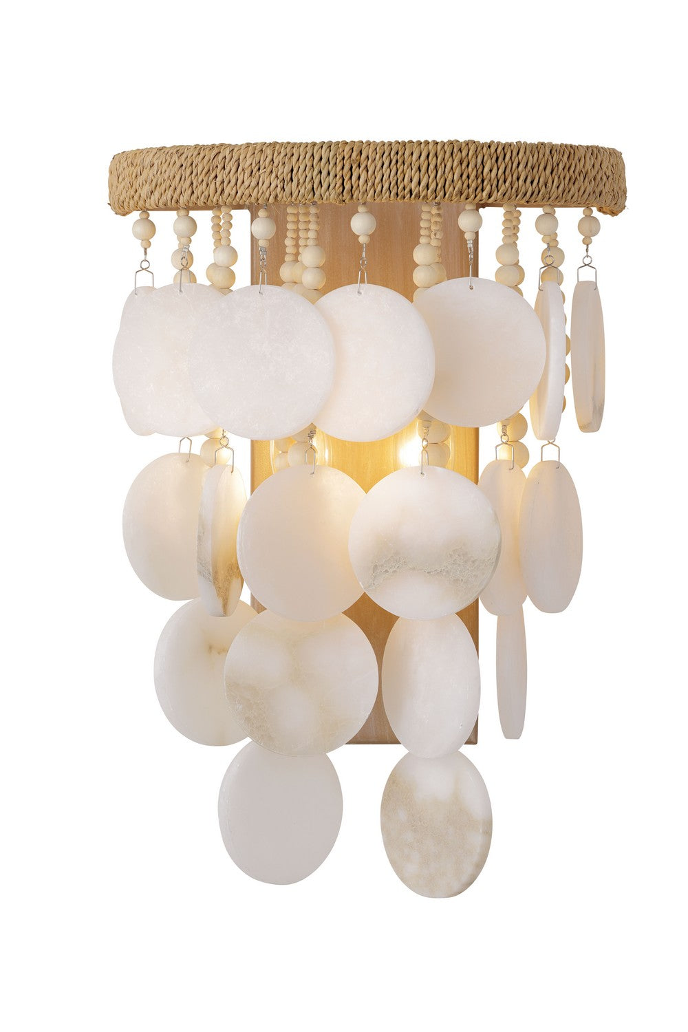 Metropolitan - N1912-759 - Two Light Wall Sconce - Aurelia'S Cove - Autumn White