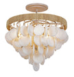 Metropolitan - N1914-759 - Four Light Semi Flush Mount - Aurelia'S Cove - Autumn White