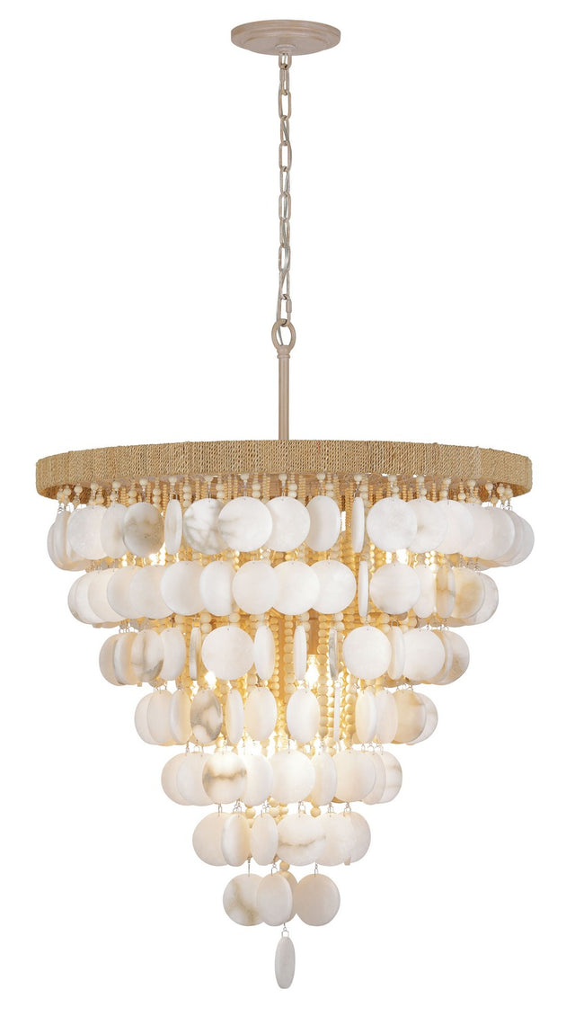 Metropolitan - N1918-759 - 12 Light Pendant - Aurelia'S Cove - Autumn White