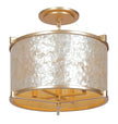 Metropolitan - N1934-760 - Four Light Semi Flush Mount - Sommers Bend - Fawn Gold