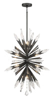 Metropolitan - N1947-766 - 12 Light Pendant - Elsa - Midnight Graphite