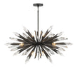 Metropolitan - N1948-766 - 12 Light Pendant - Elsa - Midnight Graphite