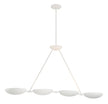 George Kovacs - P1318-792 - Four Light Island Pendant - Undertas - Piastra Plaster