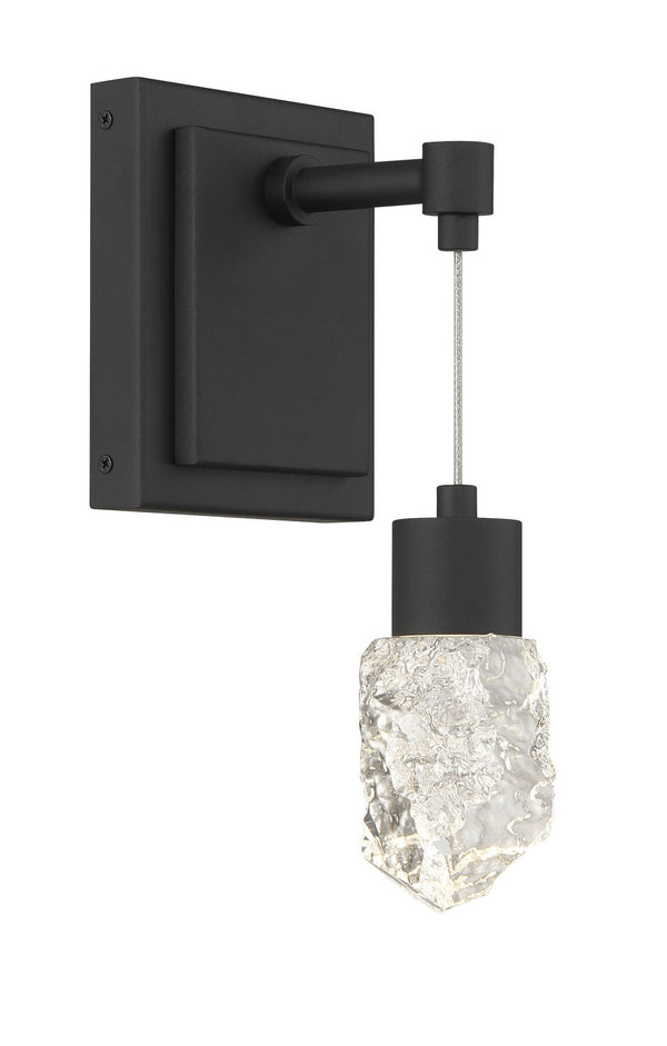 George Kovacs - P1535-066-L - LED Wall Sconce - Kosmyc - Sand Black