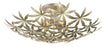 Minka-Lavery - 2144-735 - Four Light Flush Mount - Flower Child - Ambry Gold