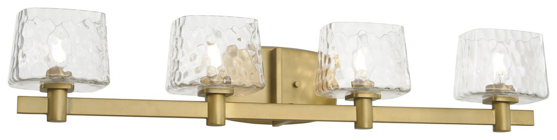 Minka-Lavery - 2234-695 - Four Light Bath Vanity - Drysdale - Soft Brass