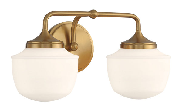 Minka-Lavery - 2572-575 - Two Light Bath Vanity - Cornwell - Antique Noble Brass