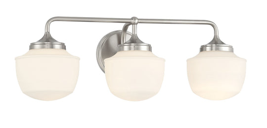 Minka-Lavery - 2573-84 - Three Light Bath Vanity - Cornwell - Brushed Nickel