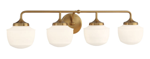 Minka-Lavery - 2574-575 - Four Light Bath Vanity - Cornwell - Antique Noble Brass