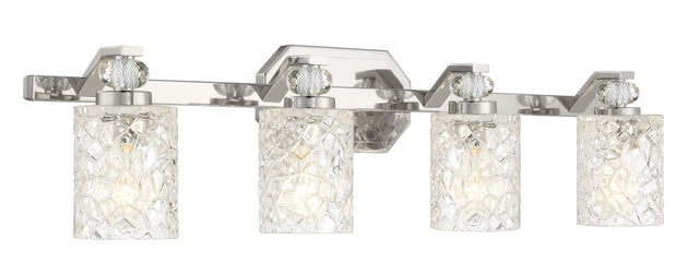 Minka-Lavery - 2614-77 - Four Light Bath Vanity - Crystal Kay - Chrome