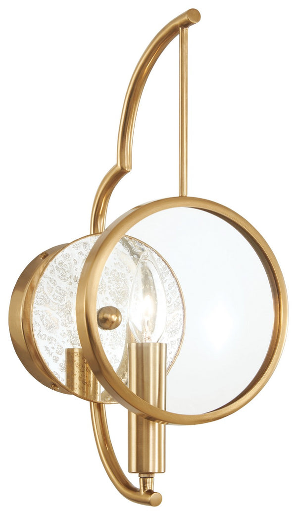 Minka-Lavery - 3811-863 - One Light Wall Sconce - Into Focus - Brass Antq