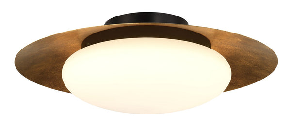 Minka-Lavery - 5626-869-L - LED Flush Mount - Zinola - Sand Coal & Halcyon Gold