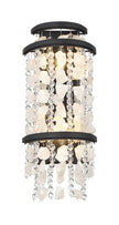 Minka-Lavery - 6702-66 - Two Light Wall Sconce - Shimmering Elegance - Sand Coal