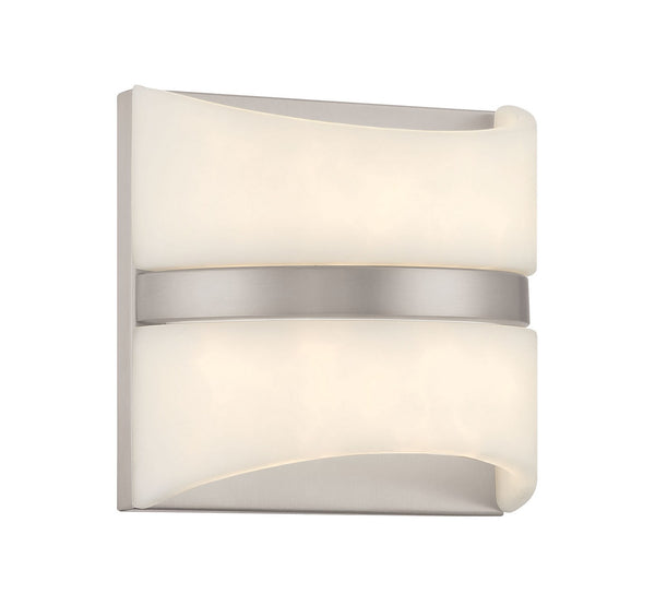 Minka-Lavery - 821-84-L - LED Wall Sconce - Velaux - Brushed Nickel