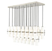 Z-Lite - 1946P-23L-BN - 23 Light Linear Chandelier - Cayden - Brushed Nickel