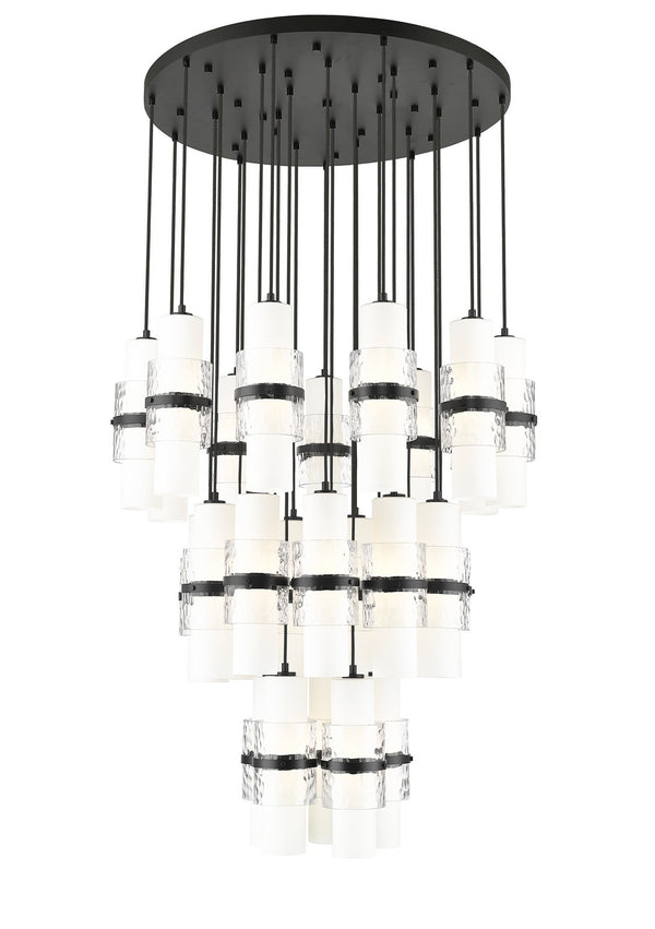 Z-Lite - 1946P-27R-MB - 27 Light Chandelier - Cayden - Matte Black