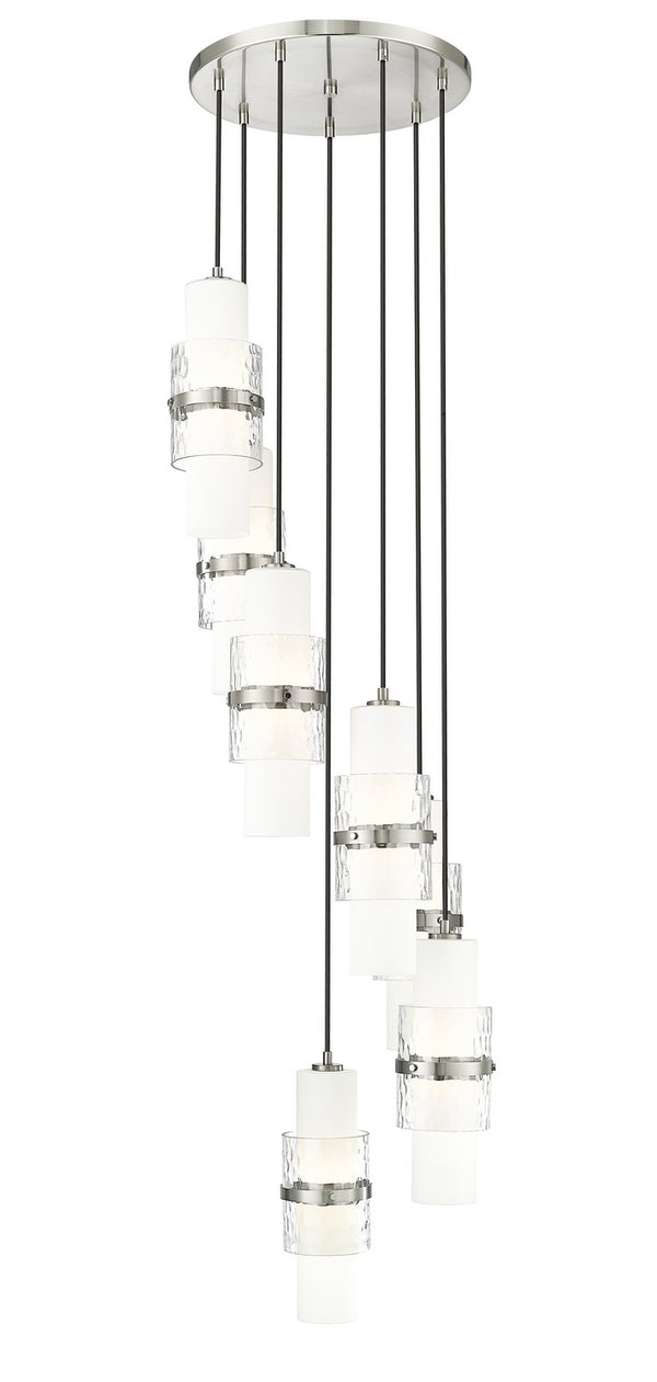 Z-Lite - 1946P-7R-BN - Seven Light Chandelier - Cayden - Brushed Nickel