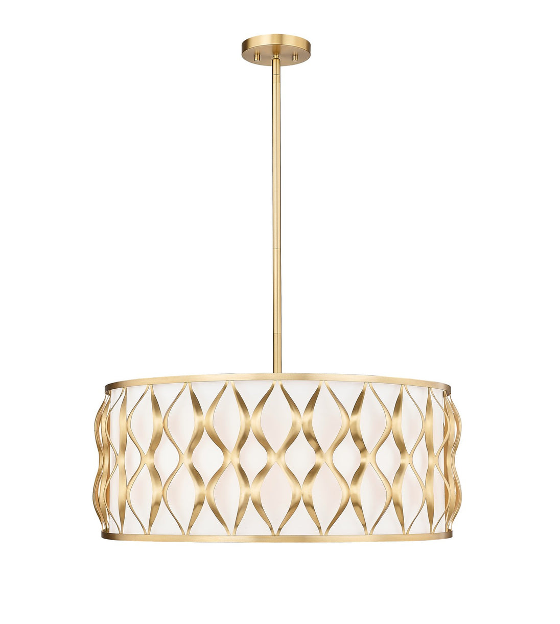 Z-Lite - 1948P26-MGLD - Eight Light Pendant - Harden - Modern Gold