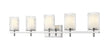 Z-Lite - 1949-5V-CH - Five Light Vanity - Grayson - Chrome