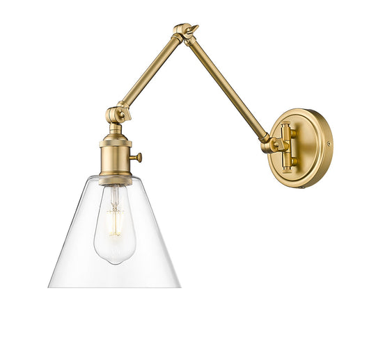 Z-Lite - 348S-MGLD - One Light Wall Sconce - Gayson - Modern Gold