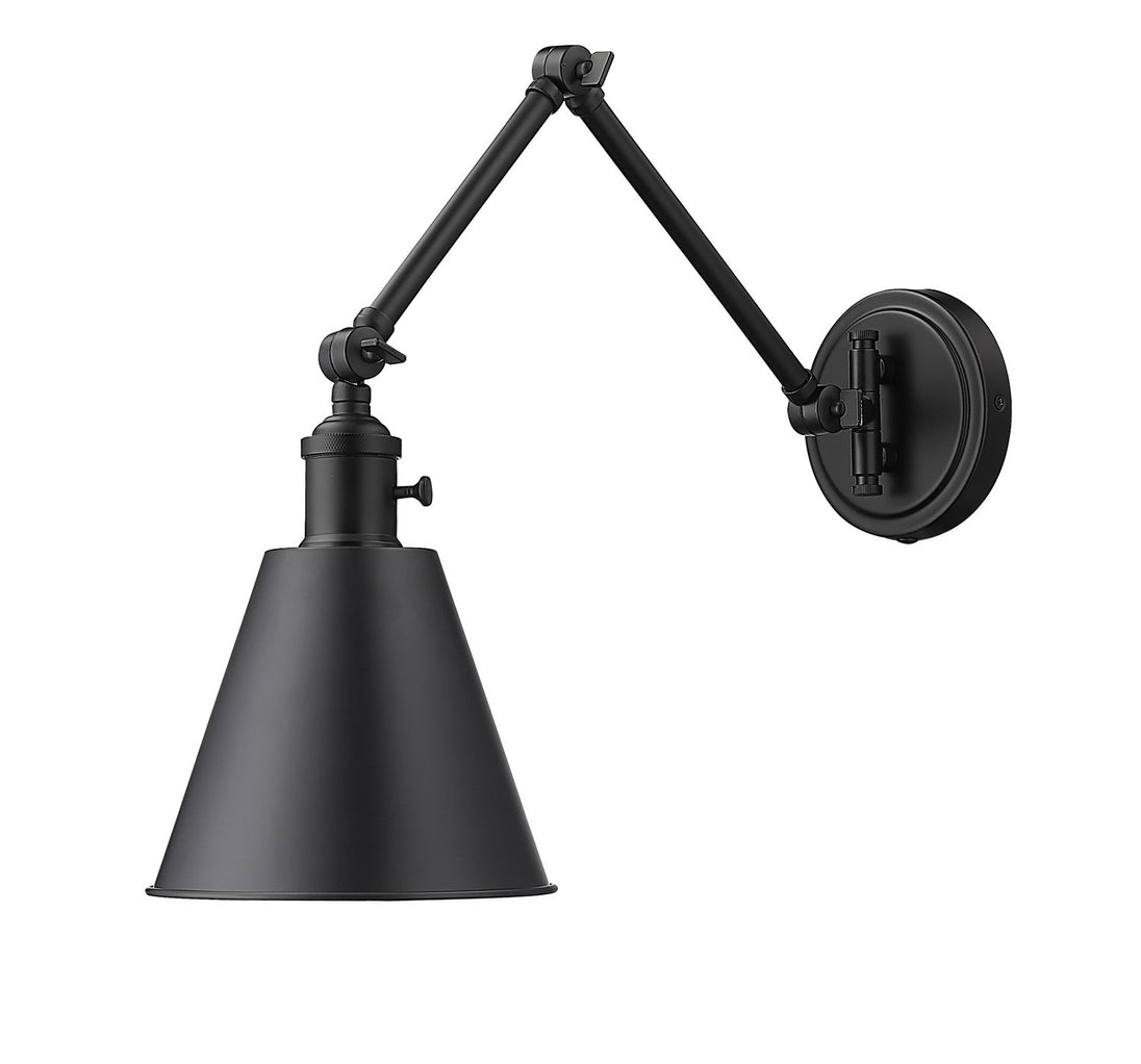 Z-Lite - 349S-MB - One Light Wall Sconce - Gayson - Matte Black