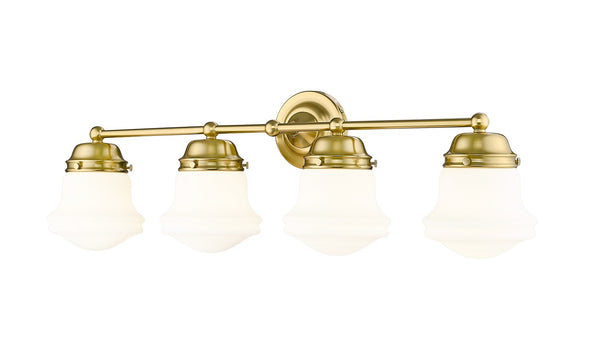 Z-Lite - 735-4V-LG - Four Light Vanity - Vaughn - Luxe Gold