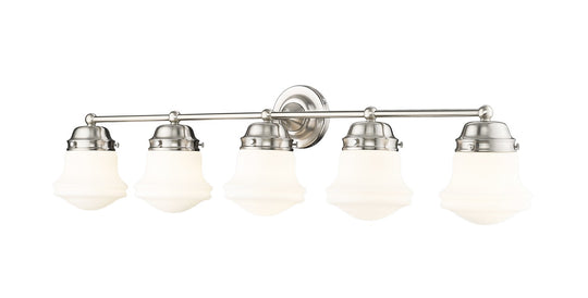 Z-Lite - 735-5V-BN - Five Light Vanity - Vaughn - Brushed Nickel