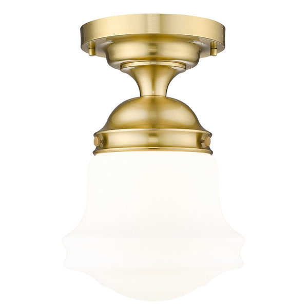 Z-Lite - 735F10-LG - One Light Flush Mount - Vaughn - Luxe Gold