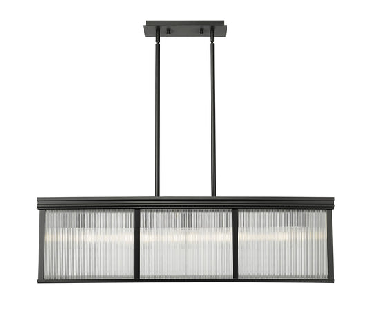 Z-Lite - 7504-42L-MB - Ten Light Pendant - Carnaby - Matte Black