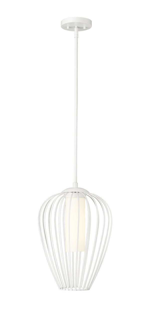 Z-Lite - 7507-12TW - One Light Pendant - Savanti - Textured White