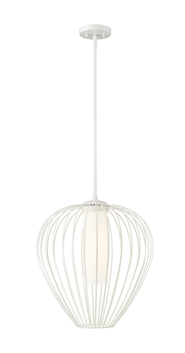 Z-Lite - 7507-18TW - One Light Pendant - Savanti - Textured White