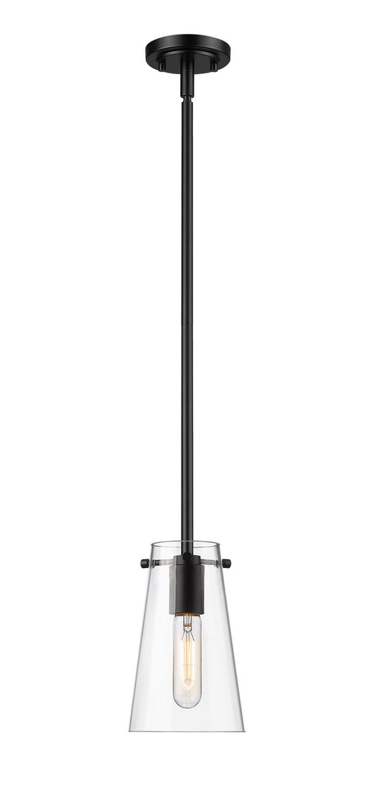 Z-Lite - 7508MP-ROD-MB - One Light Pendant - Kira - Matte Black