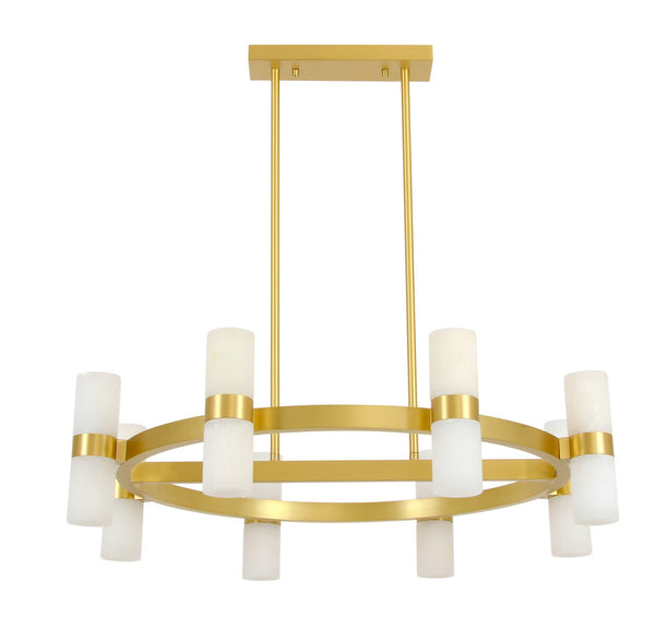 Beacon Lighting - 03929101 - 17 Light Pendant - Luella - Brass