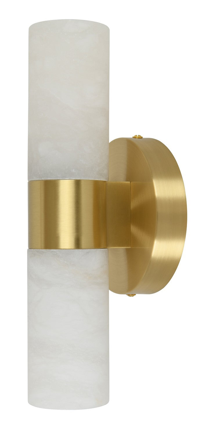 Beacon Lighting - 03929301 - Two Light Wall Bracket - Luella - Brass