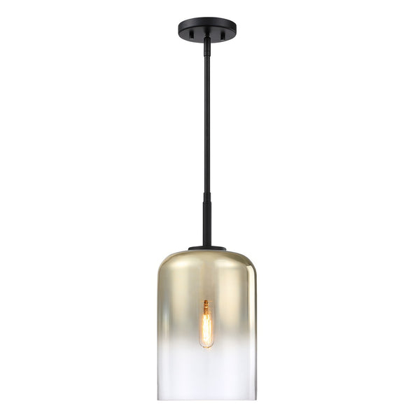 Designers Fountain - D306M-8P-MB - One Light Pendant - Gatsby - Matte Black