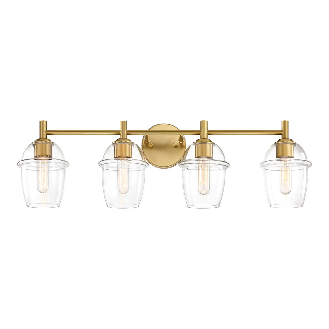 Designers Fountain - D310M-4B-BG - Four Light Vanity - Summer Jazz - Brushed Gold