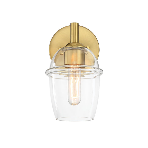 Designers Fountain - D310M-WS-BG - One Light Wall Sconce - Summer Jazz - Brushed Gold