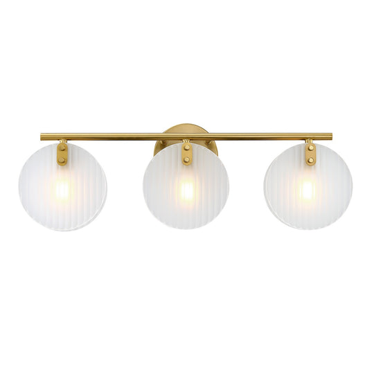 Designers Fountain - D311C-3B-BG - Three Light Vanity - Sky Fall - Brushed Gold