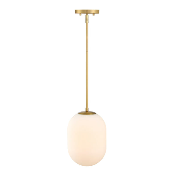 Designers Fountain - D324M-8P-BG - One Light Pendant - Noor - Brushed Gold