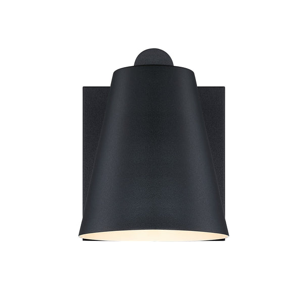 Designers Fountain - D326M-7EW-BK - One Light Outdoor Wall Sconce - Cedar Mist - Black