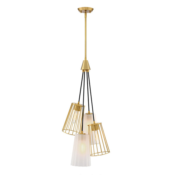 Designers Fountain - D328M-4CH-BG - Four Light Chandelier - Liana - Brushed Gold