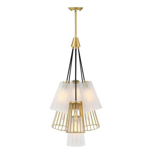 Designers Fountain - D328M-7CH-BG - Seven Light Chandelier - Liana - Brushed Gold