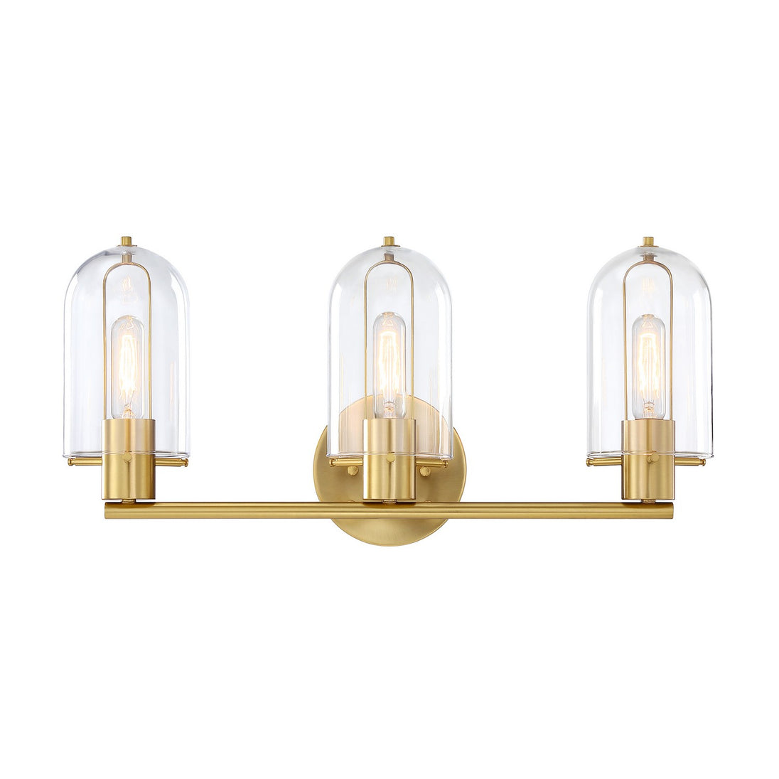 Designers Fountain - D332M-3B-BG - Three Light Vanity - Skylar - Brushed Gold