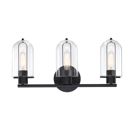 Designers Fountain - D332M-3B-MB - Three Light Vanity - Skylar - Matte Black