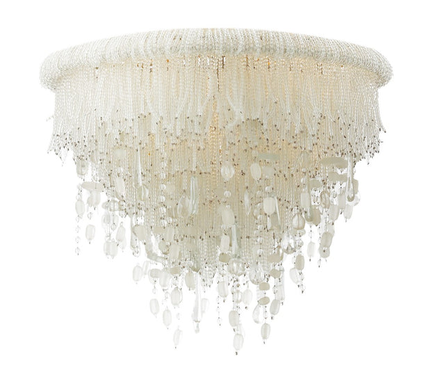 Metropolitan - N1514-613 - Three Light Flush Mount - Crystal Reign - Nickle