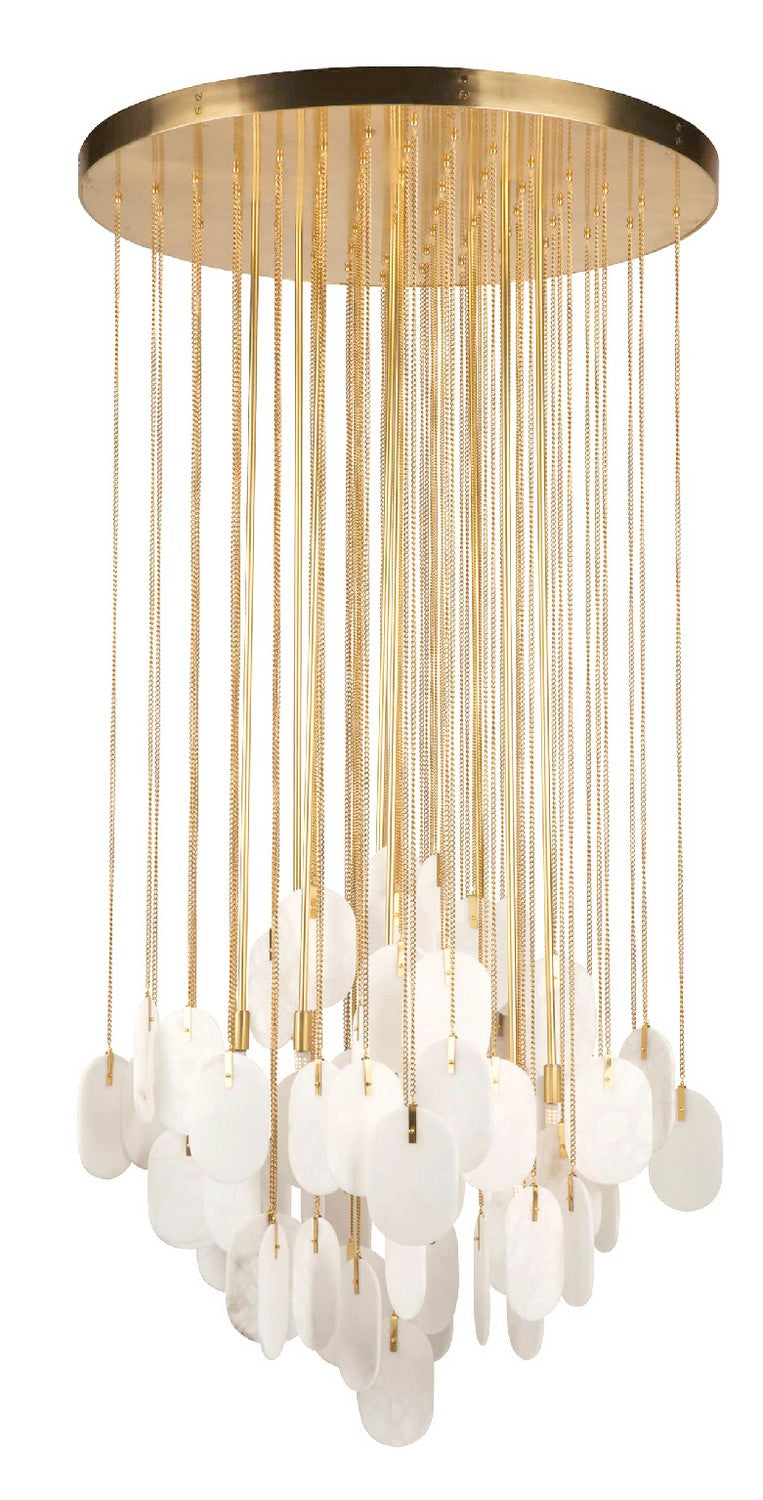 Metropolitan - N9621 - Eight Light Pendant - Constaledo - Brass