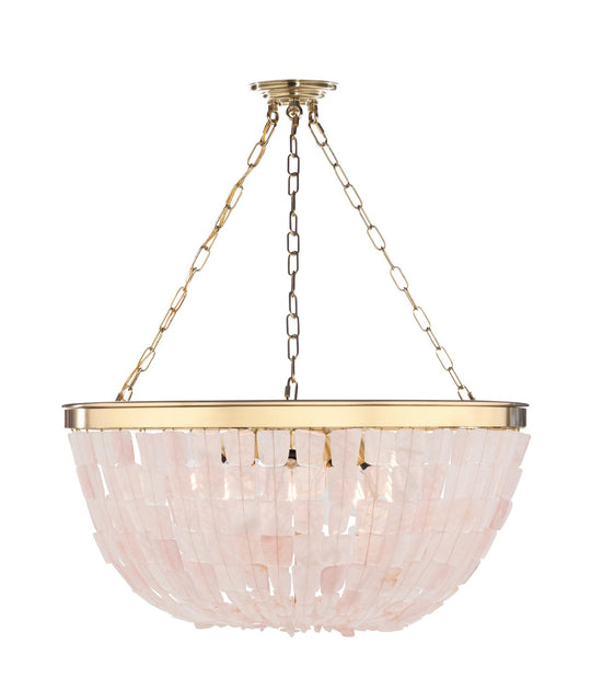 Metropolitan - N9633 - Eight Light Pendant - Flotsam - Brass