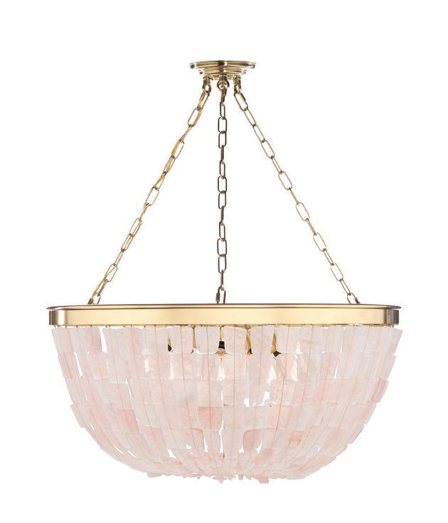 Metropolitan - N9633 - Eight Light Pendant - Flotsam - Brass