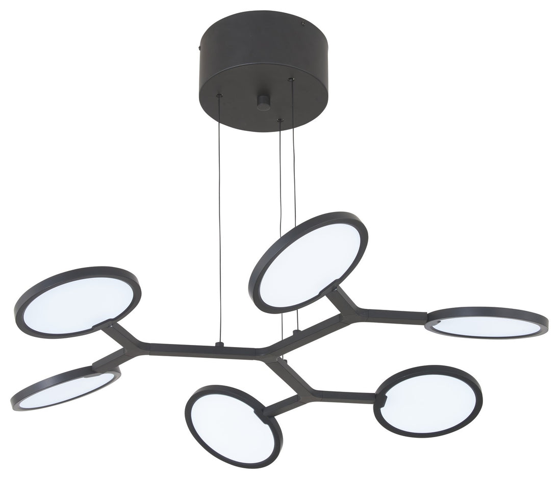 George Kovacs - P1950-66A-L - LED Pendant - Bandalore - Coal